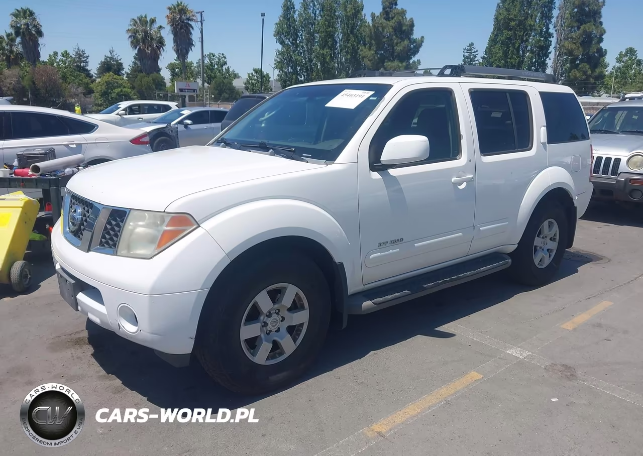 2005 Nissan Pathfinder Se Off-Road VIN:5N1AR18W55C788168 - 2