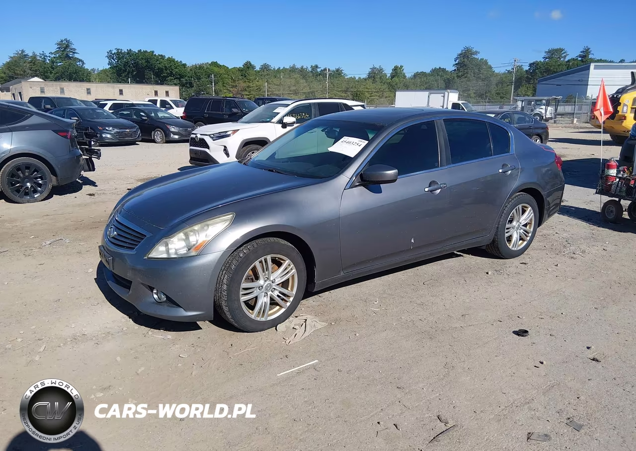 2013 Infiniti G37X VIN:JN1CV6AR1DM356358 - 2