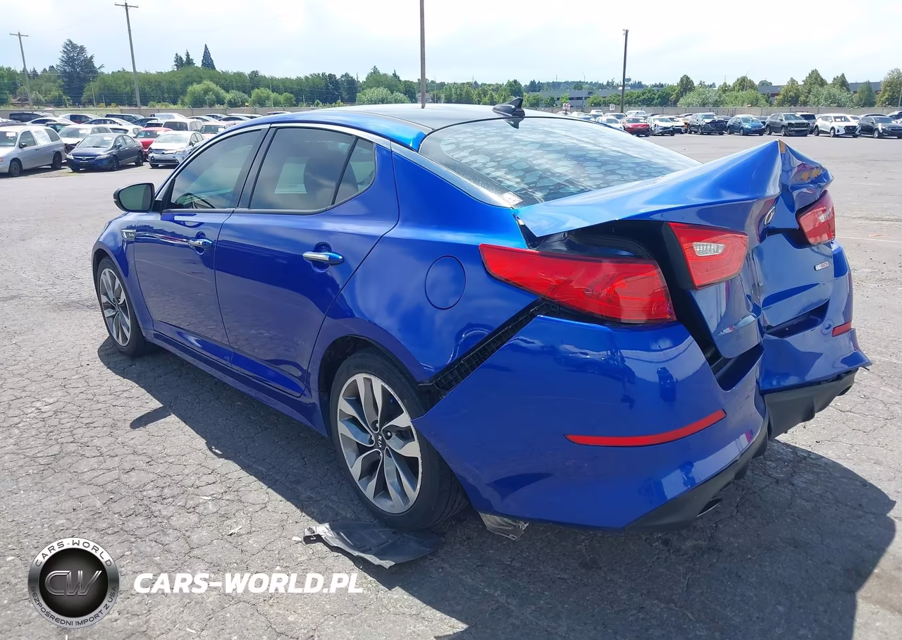2014 Kia Optima Sx Turbo VIN:5XXGR4A6XEG303212 - 3