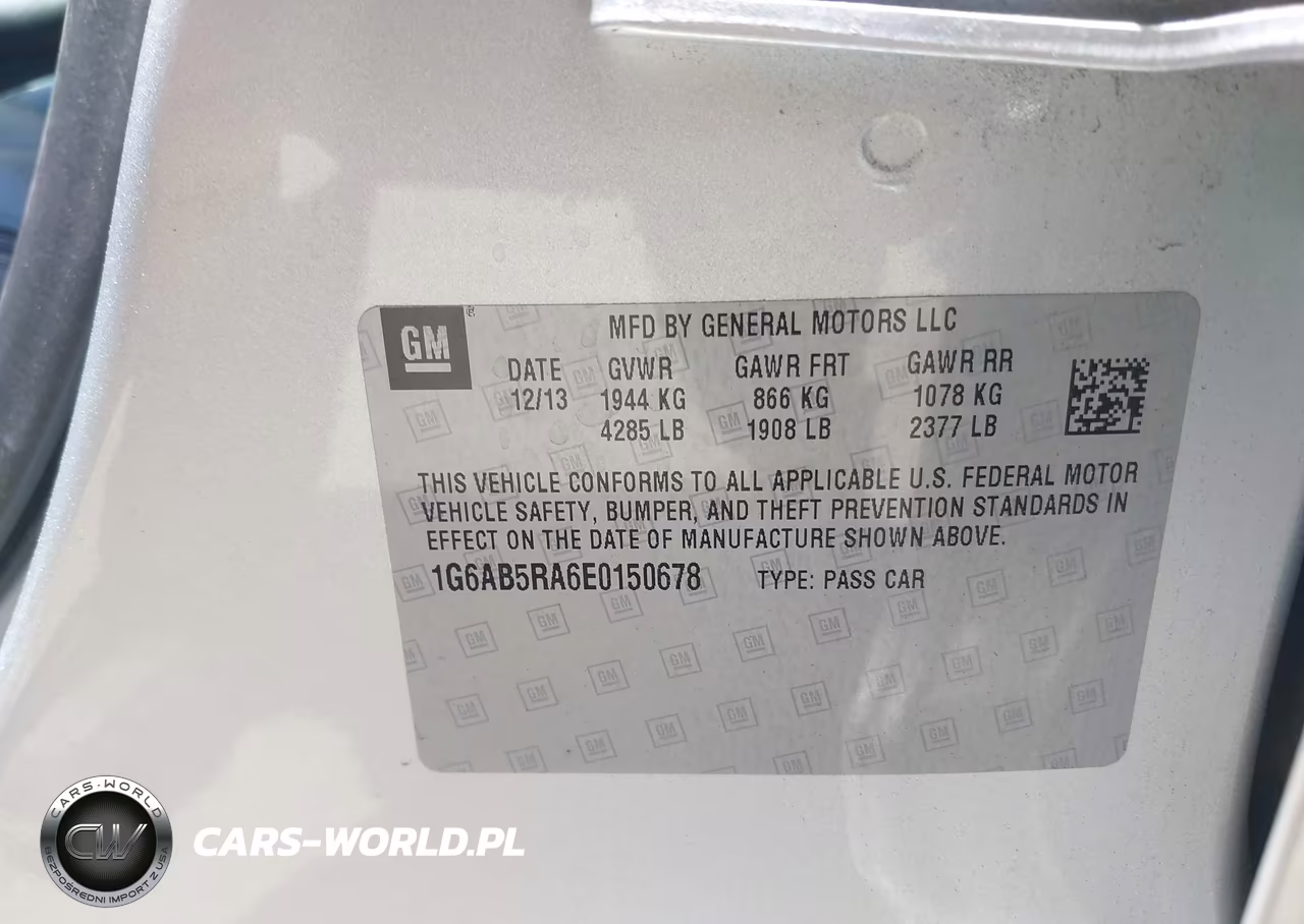 2014 Cadillac Ats Luxury VIN:1G6AB5RA6E0150678 - 9