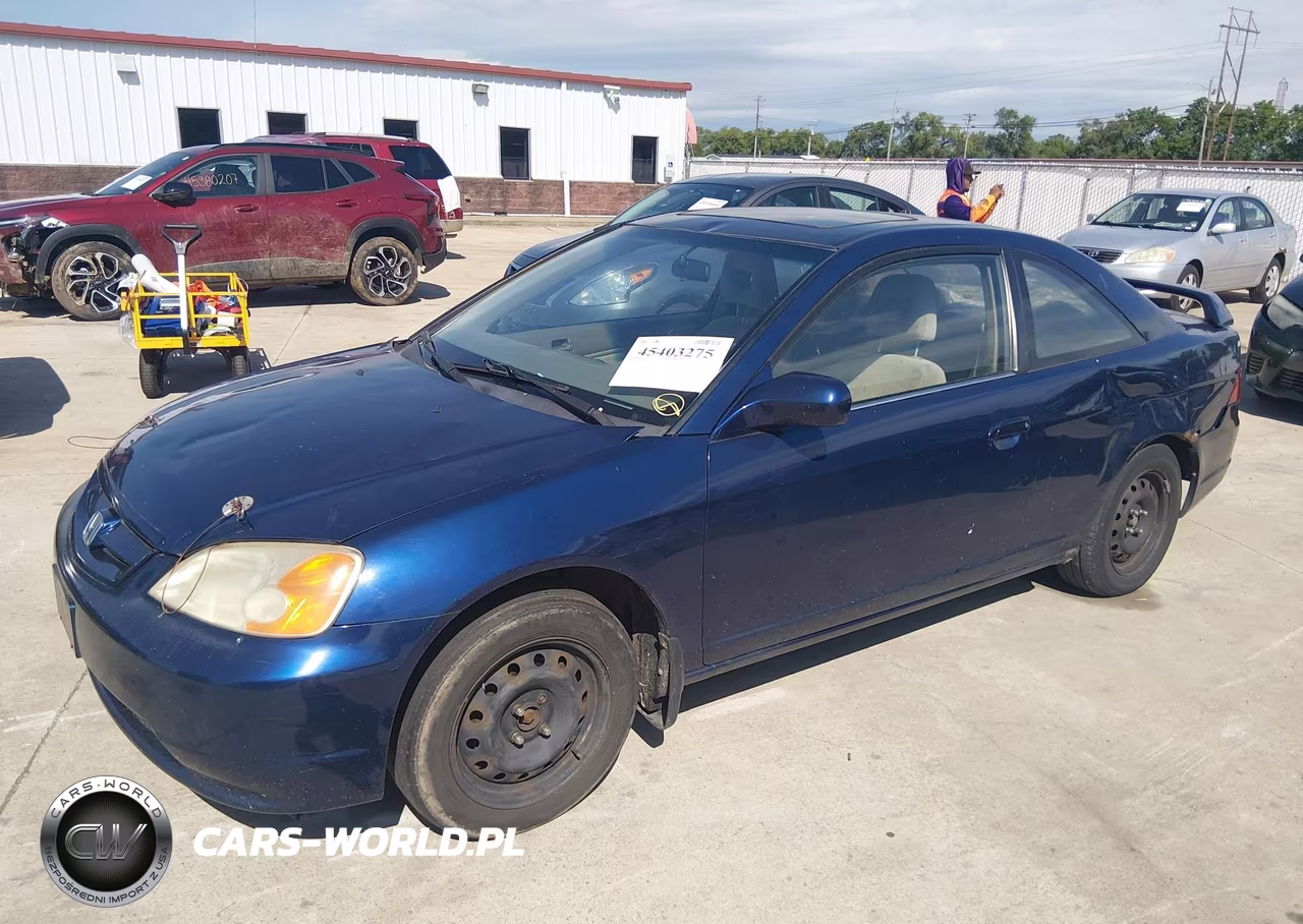 2002 Honda Civic Ex VIN:1HGEM22912L043542 - 2