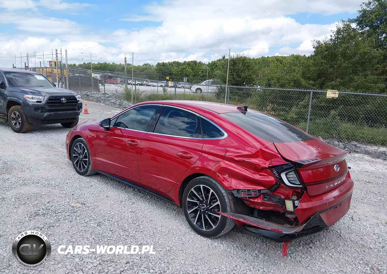2020 Hyundai Sonata Sel Plus VIN:5NPEJ4J28LH033586 - 3