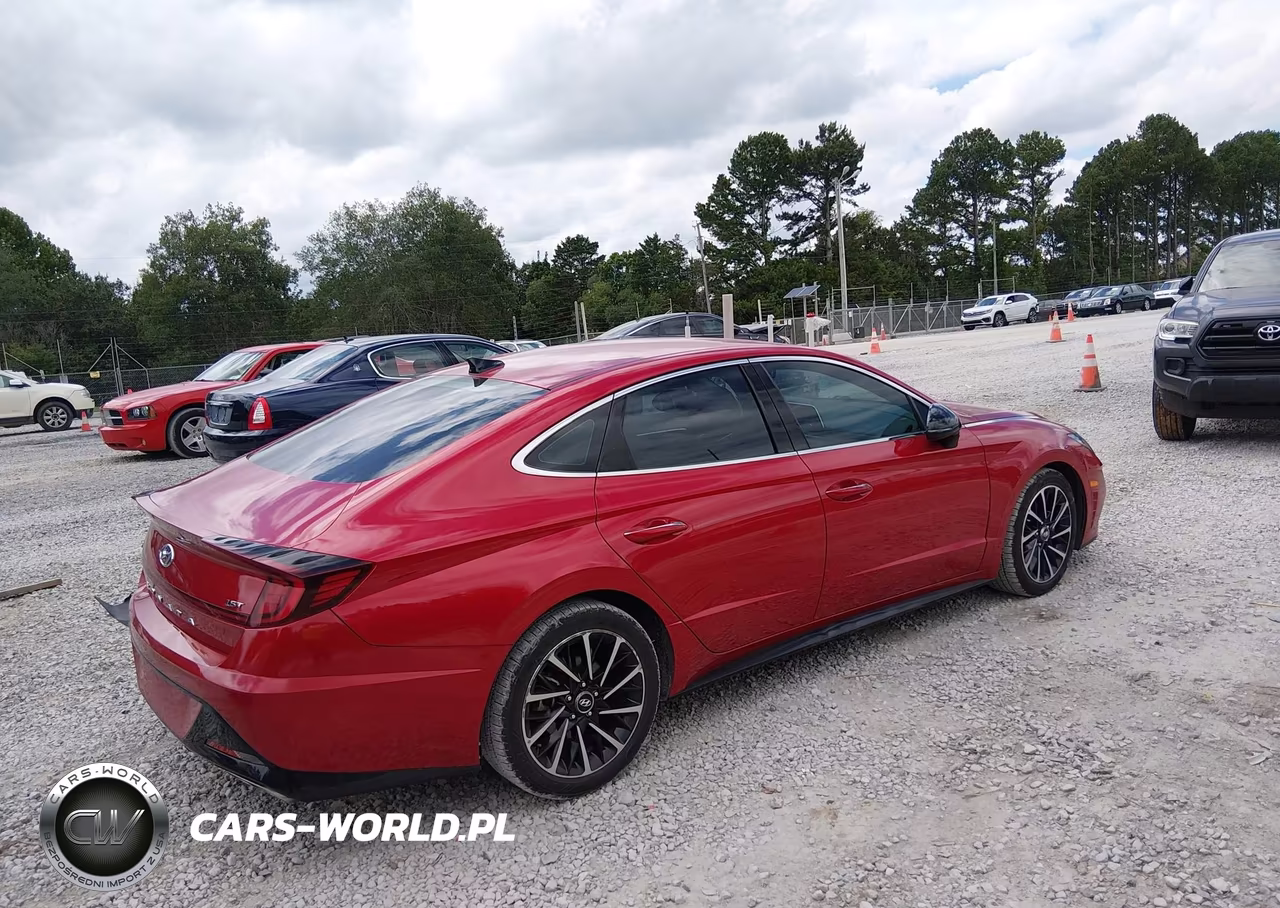 2020 Hyundai Sonata Sel Plus VIN:5NPEJ4J28LH033586 - 4