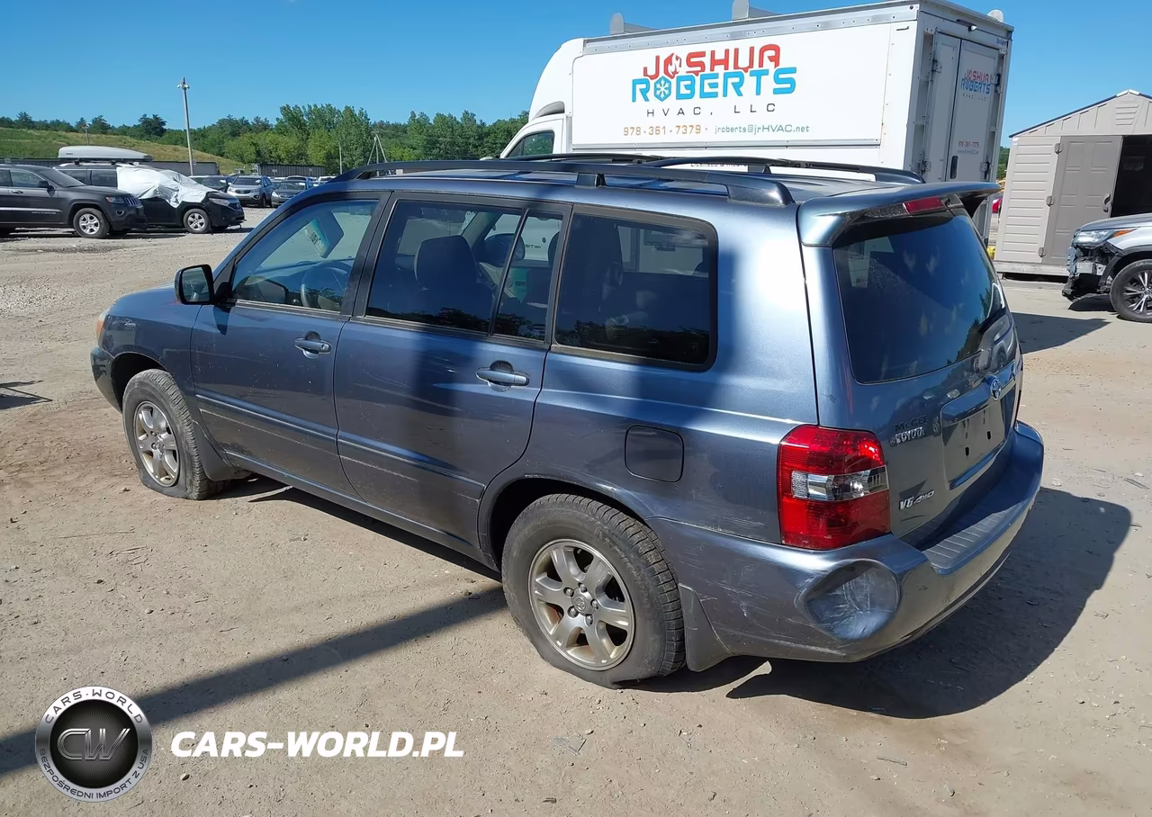 2007 Toyota Highlander 3Rd Row VIN:JTEEP21A070231135 - 2