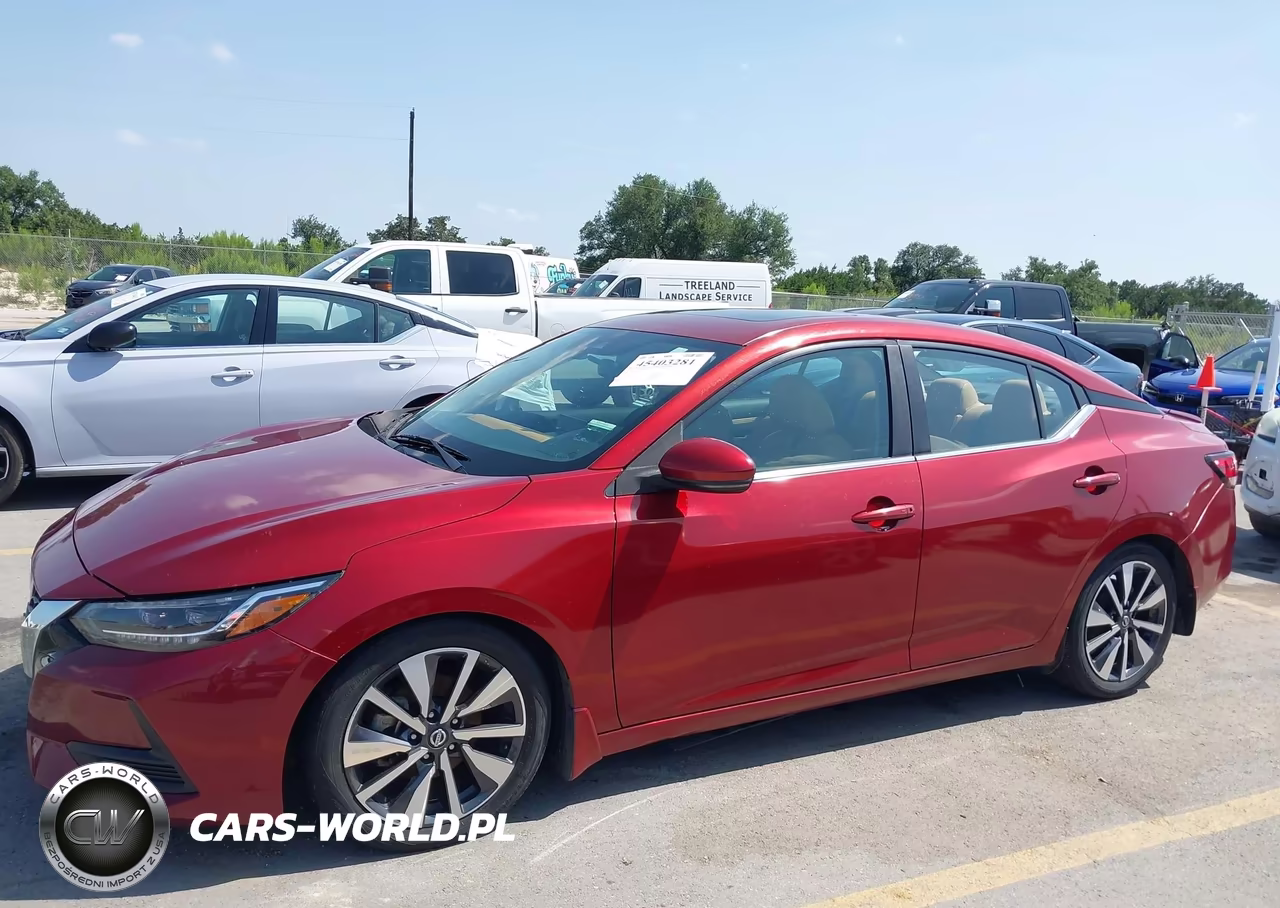 2020 Nissan Sentra Sv Xtronic Cvt VIN:3N1AB8CV8LY257697 - 14