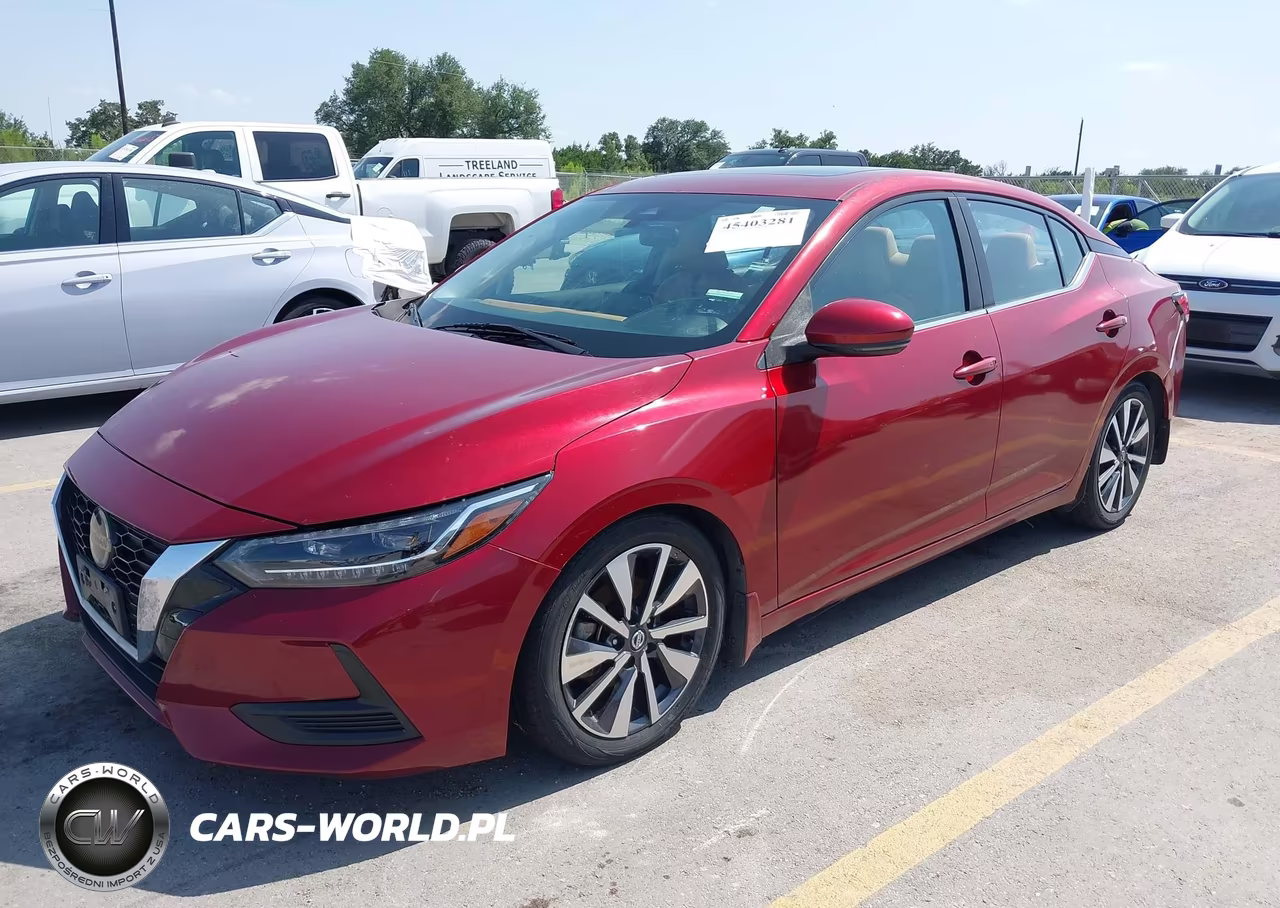 2020 Nissan Sentra Sv Xtronic Cvt VIN:3N1AB8CV8LY257697 - 2