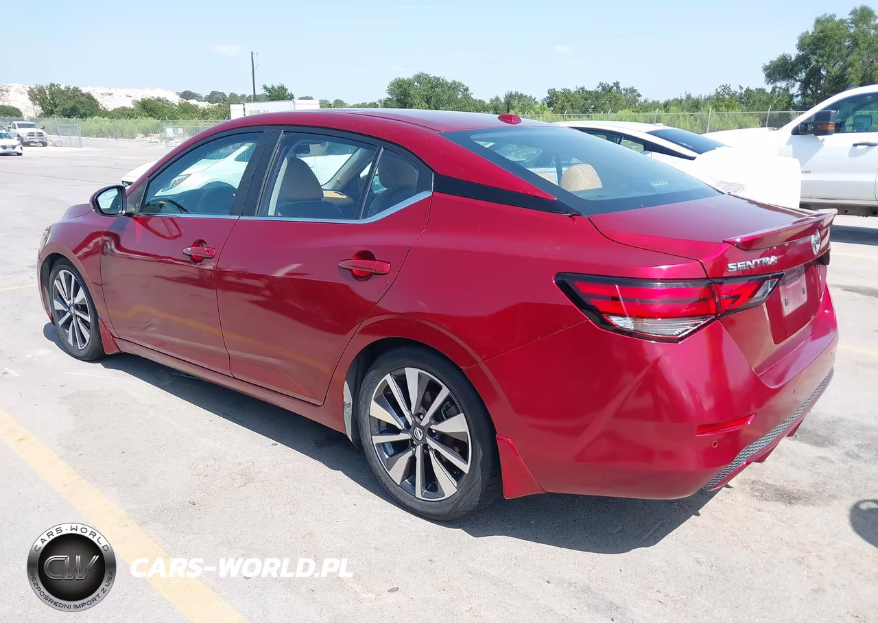 2020 Nissan Sentra Sv Xtronic Cvt VIN:3N1AB8CV8LY257697 - 3