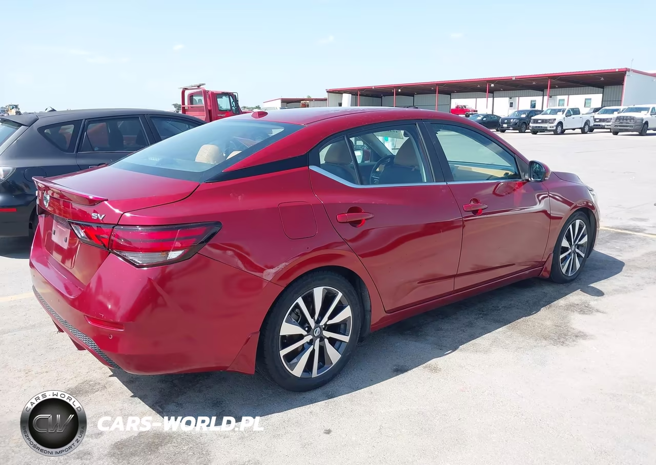 2020 Nissan Sentra Sv Xtronic Cvt VIN:3N1AB8CV8LY257697 - 4
