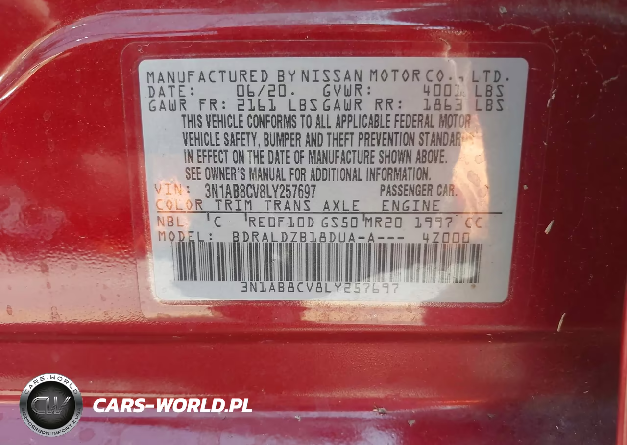 2020 Nissan Sentra Sv Xtronic Cvt VIN:3N1AB8CV8LY257697 - 9