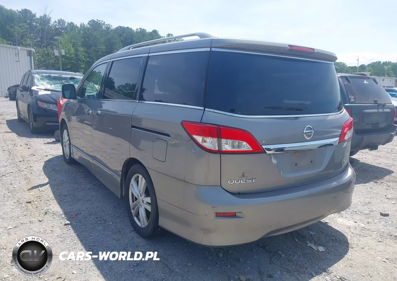 2011 Nissan Quest Sl VIN:JN8AE2KP0B9002572 - 3