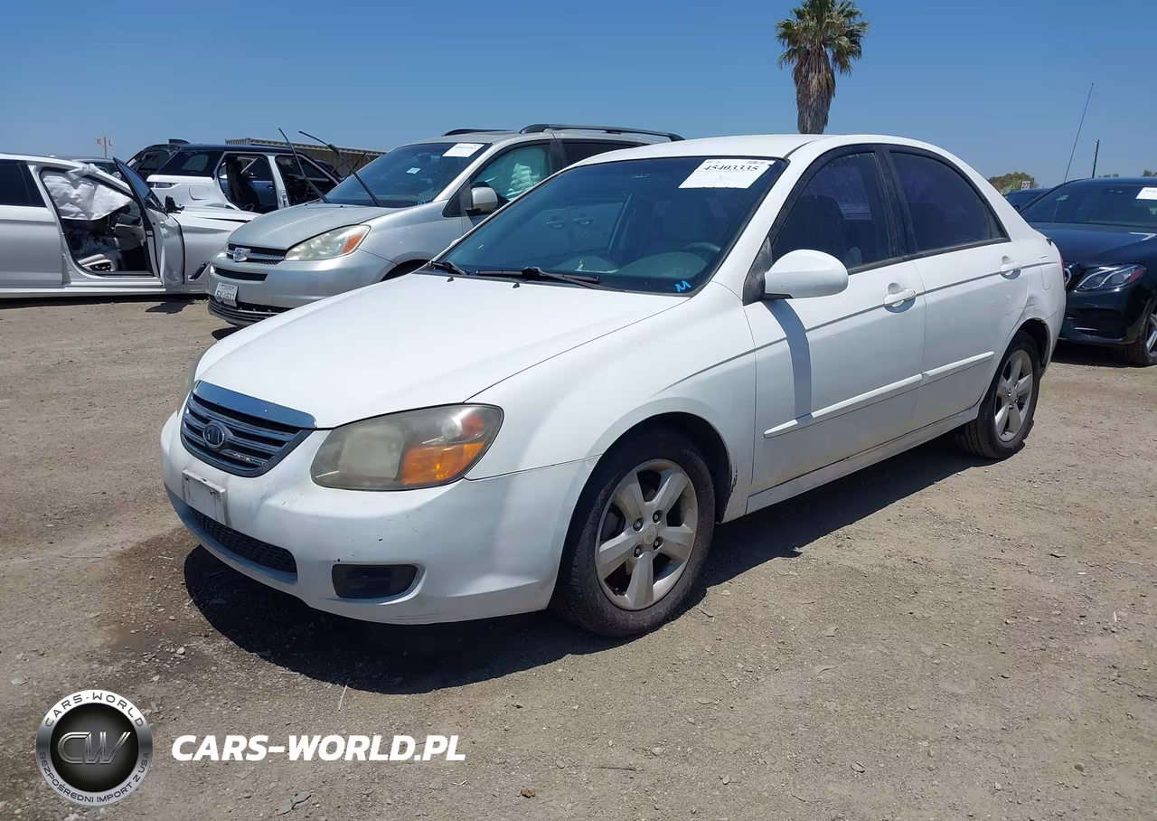 2009 Kia Spectra Ex VIN:KNAFE222695623030 - 2