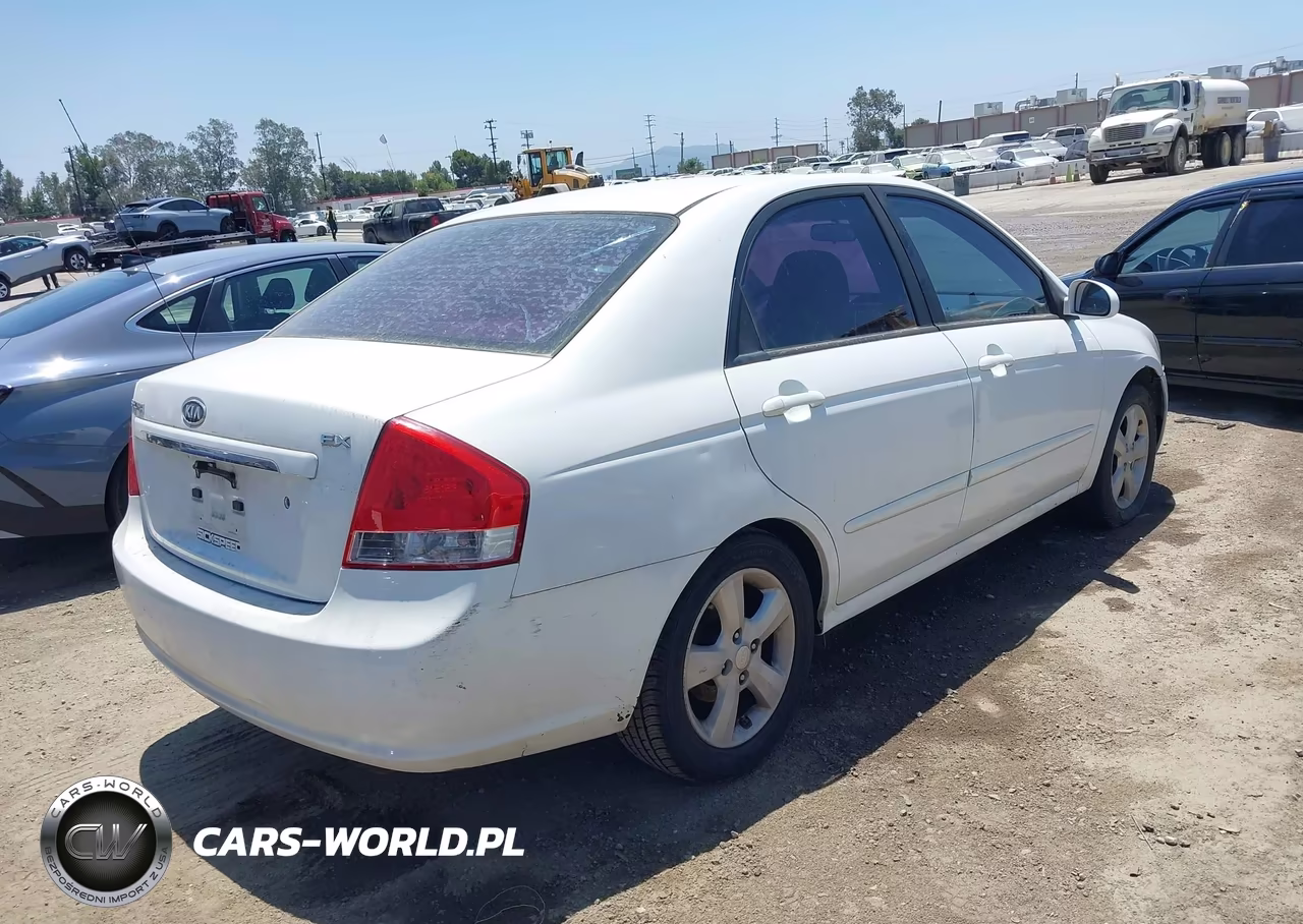 2009 Kia Spectra Ex VIN:KNAFE222695623030 - 4