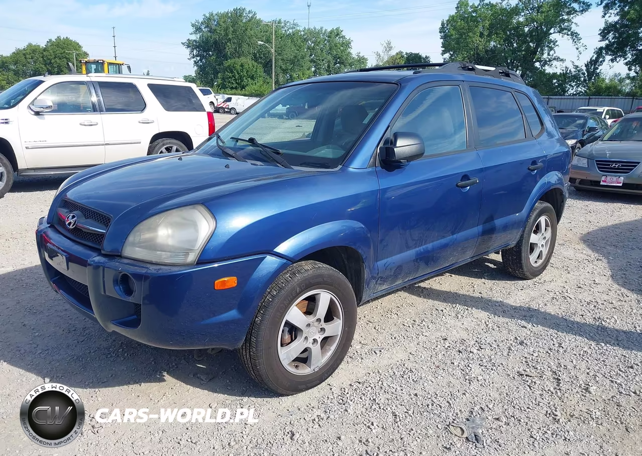 2008 Hyundai Tucson Gls VIN:KM8JM12B58U893442 - 2