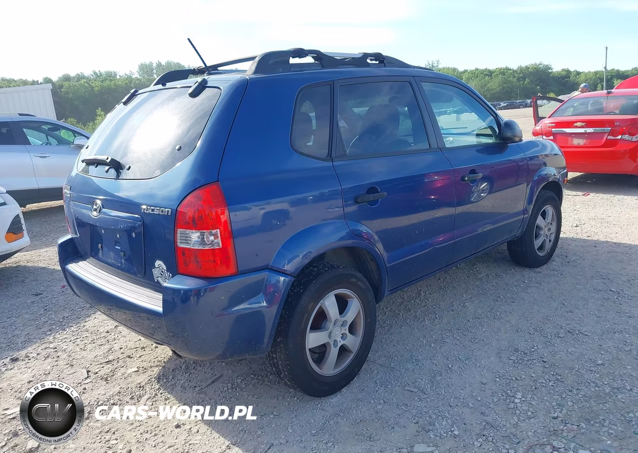 2008 Hyundai Tucson Gls VIN:KM8JM12B58U893442 - 4