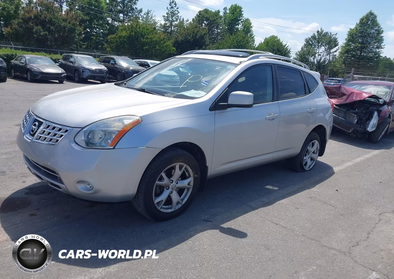 2008 Nissan Rogue Sl VIN:JN8AS58V08W104982 - 2