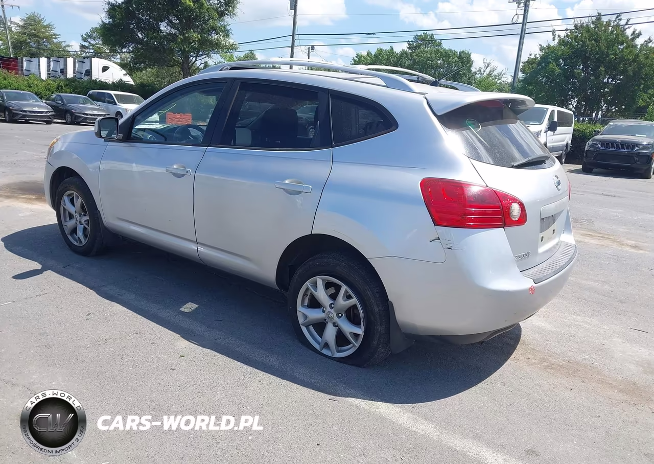 2008 Nissan Rogue Sl VIN:JN8AS58V08W104982 - 3