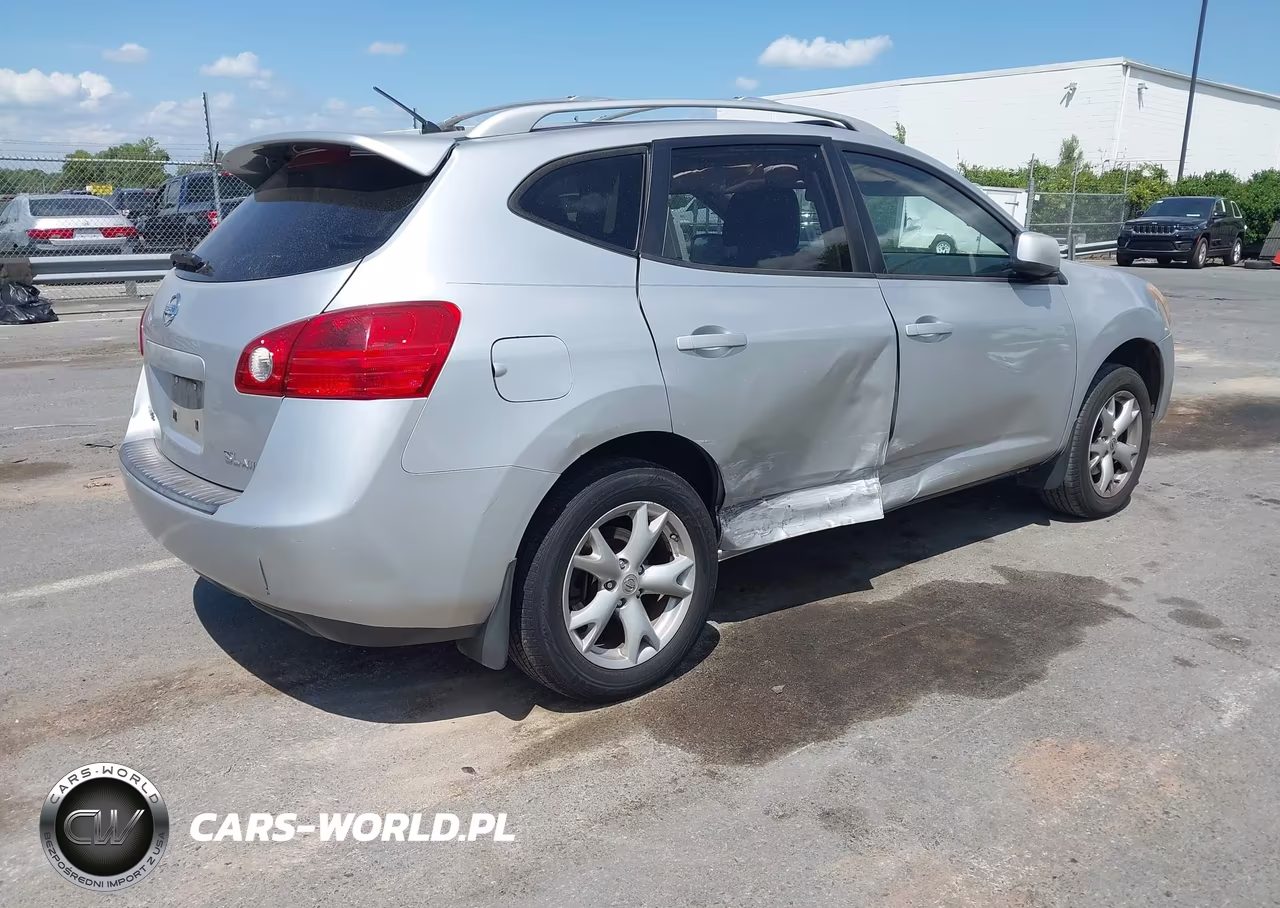 2008 Nissan Rogue Sl VIN:JN8AS58V08W104982 - 4