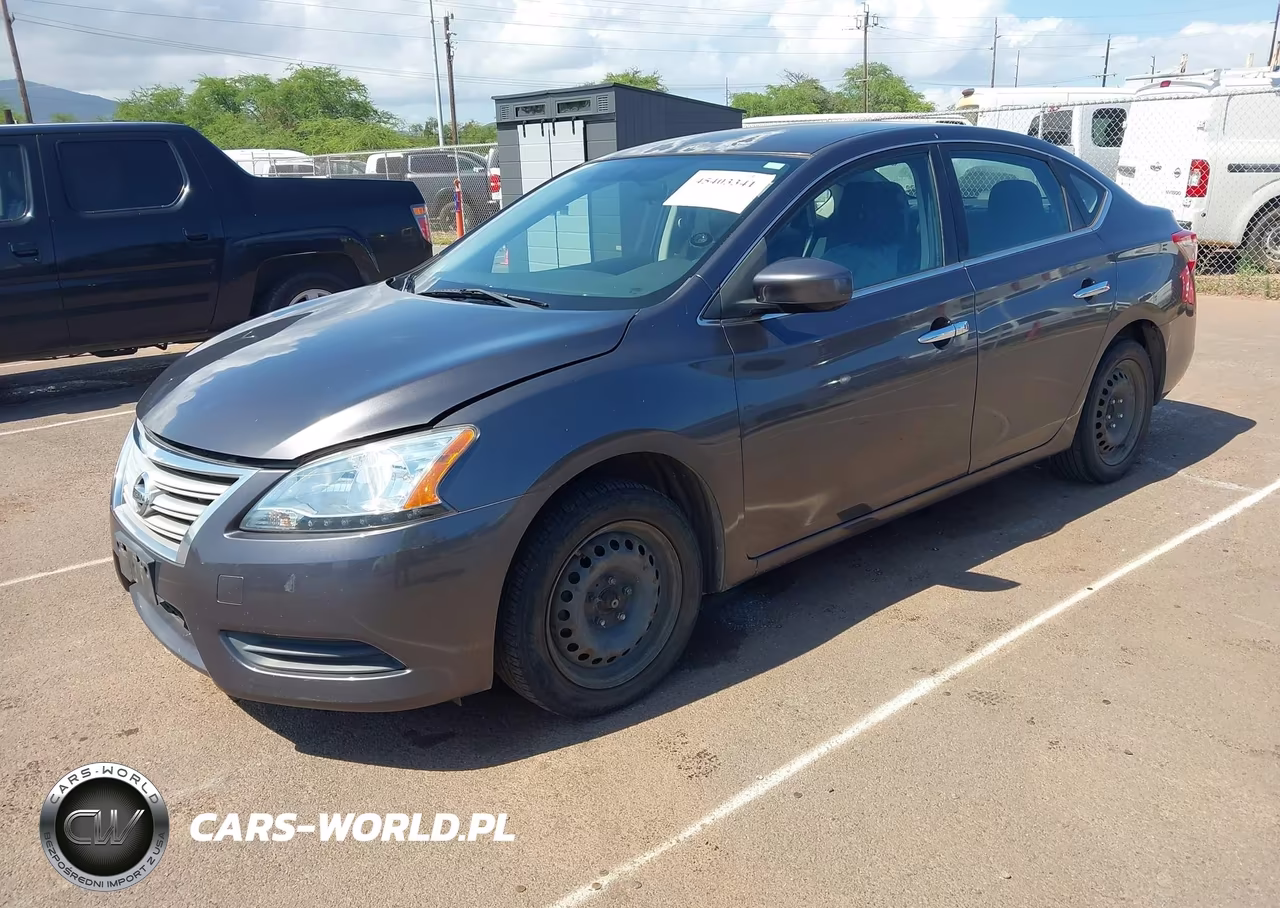 2015 Nissan Sentra Sv VIN:3N1AB7AP9FY332684 - 2