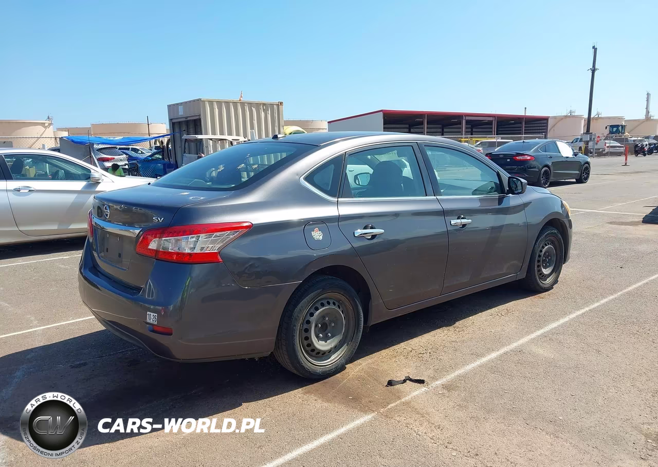 2015 Nissan Sentra Sv VIN:3N1AB7AP9FY332684 - 4