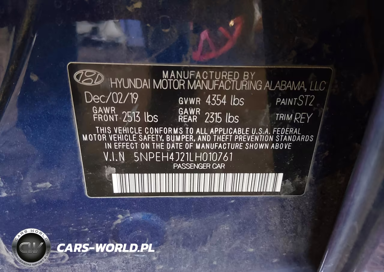 2020 Hyundai Sonata Limited VIN:5NPEH4J21LH010761 - 9