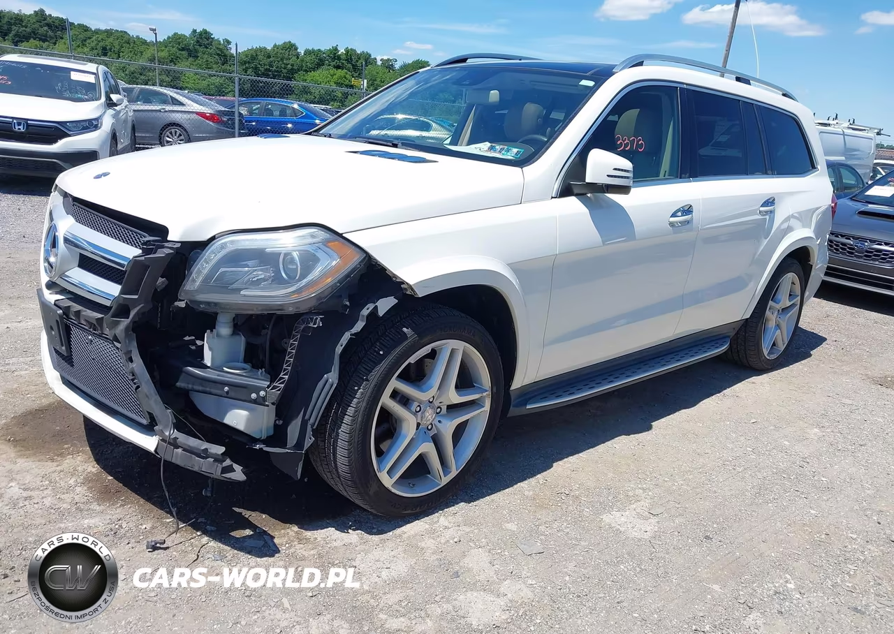 2015 Mercedes-Benz Gl 550 4Matic VIN:4JGDF7DE3FA532386 - 2