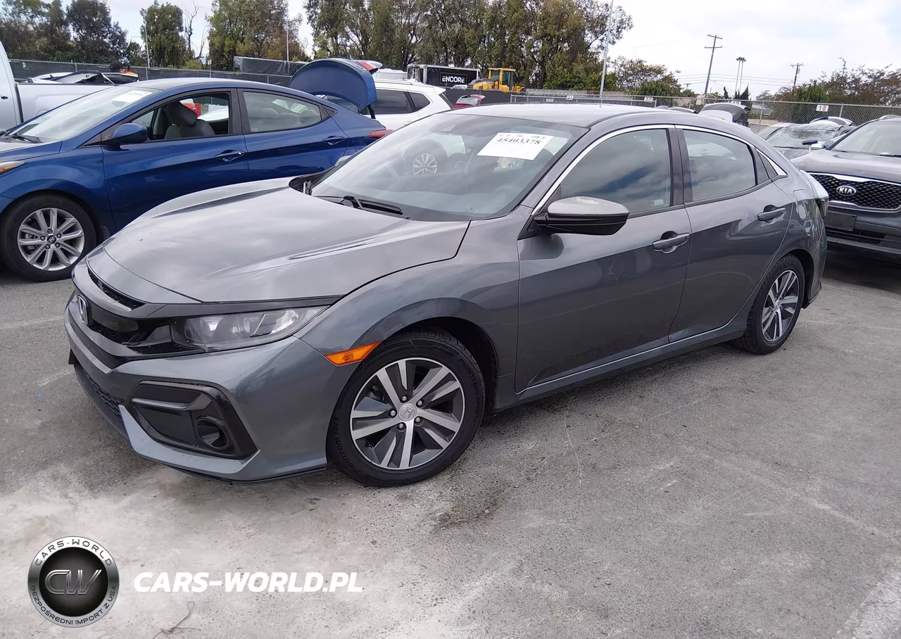 2020 Honda Civic Lx VIN:SHHFK7H31LU406739 - 2