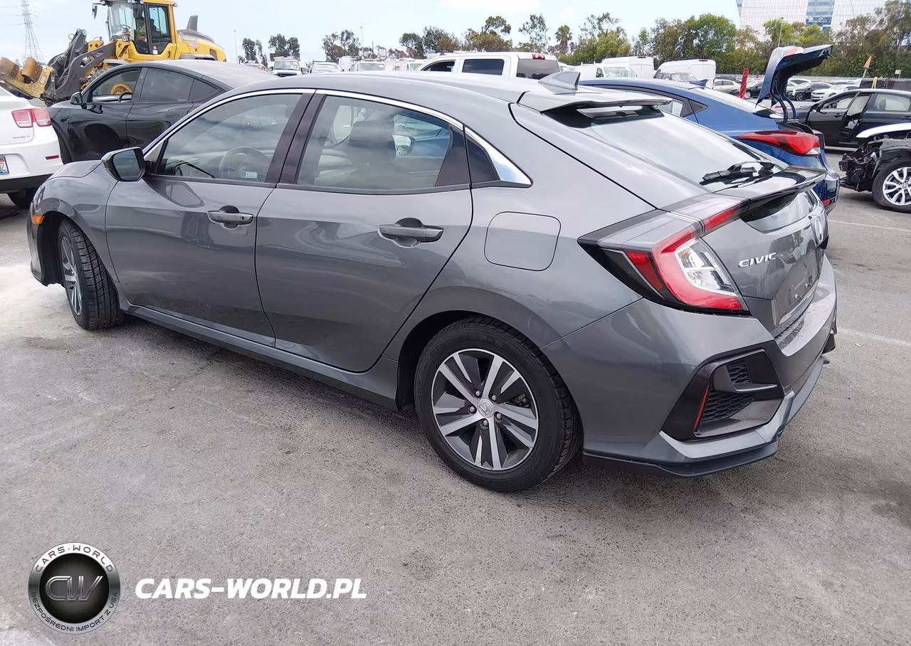 2020 Honda Civic Lx VIN:SHHFK7H31LU406739 - 3