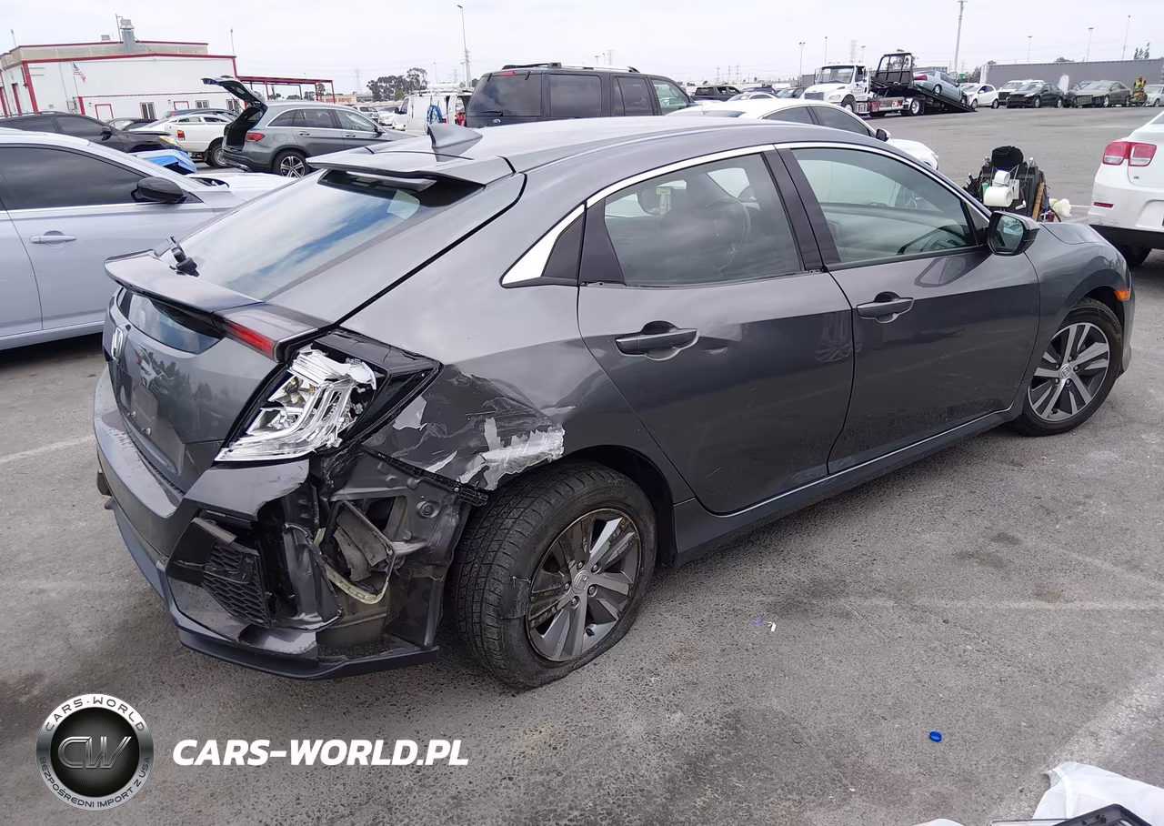 2020 Honda Civic Lx VIN:SHHFK7H31LU406739 - 4