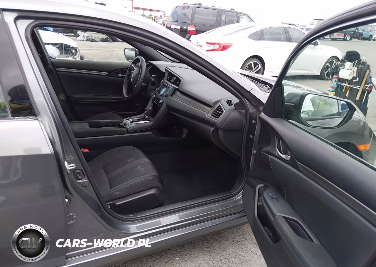 2020 Honda Civic Lx VIN:SHHFK7H31LU406739 - 5