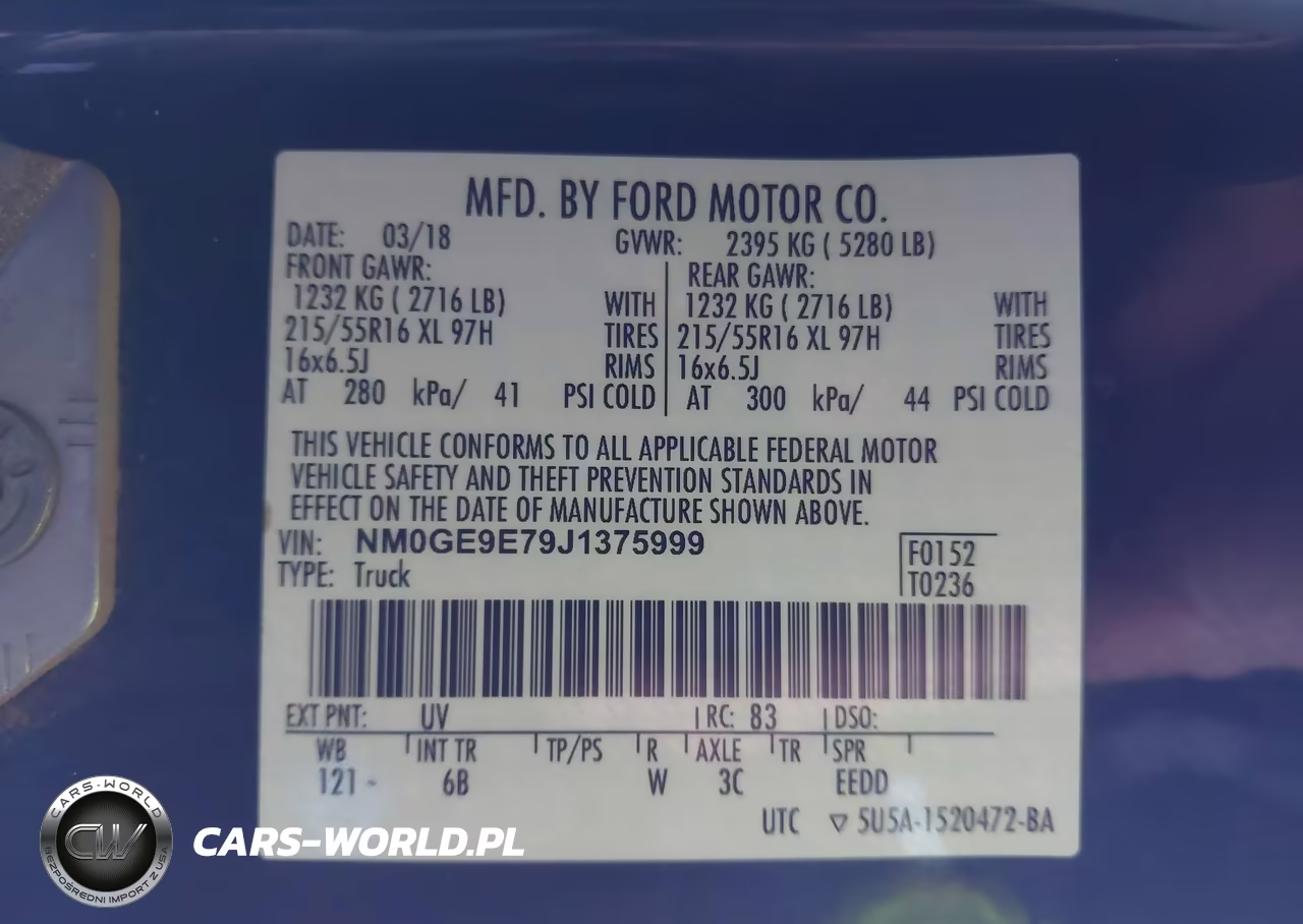 2018 Ford Transit Connect Xl VIN:NM0GE9E79J1375999 - 9