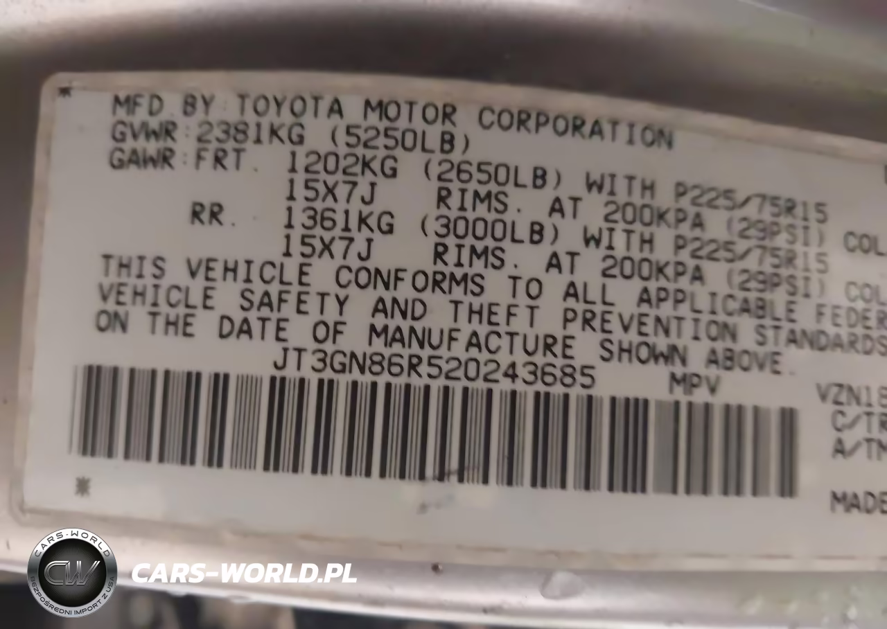 2002 Toyota 4Runner Sr5 V6 VIN:JT3GN86R520243685 - 9