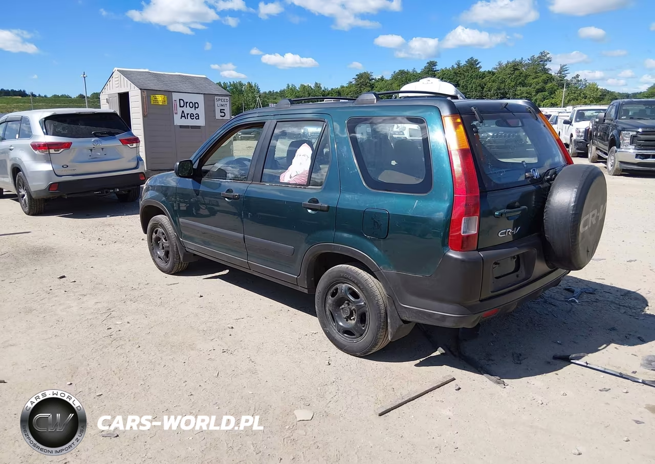 2002 Honda Cr-V Lx VIN:SHSRD78412U003529 - 3