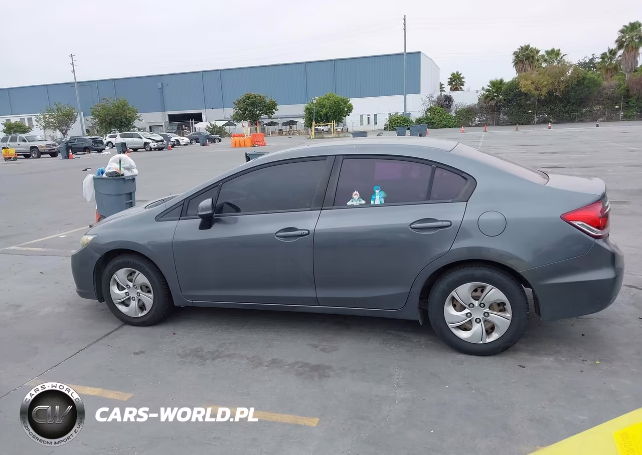 2013 Honda Civic Lx VIN:19XFB2F57DE226360 - 14
