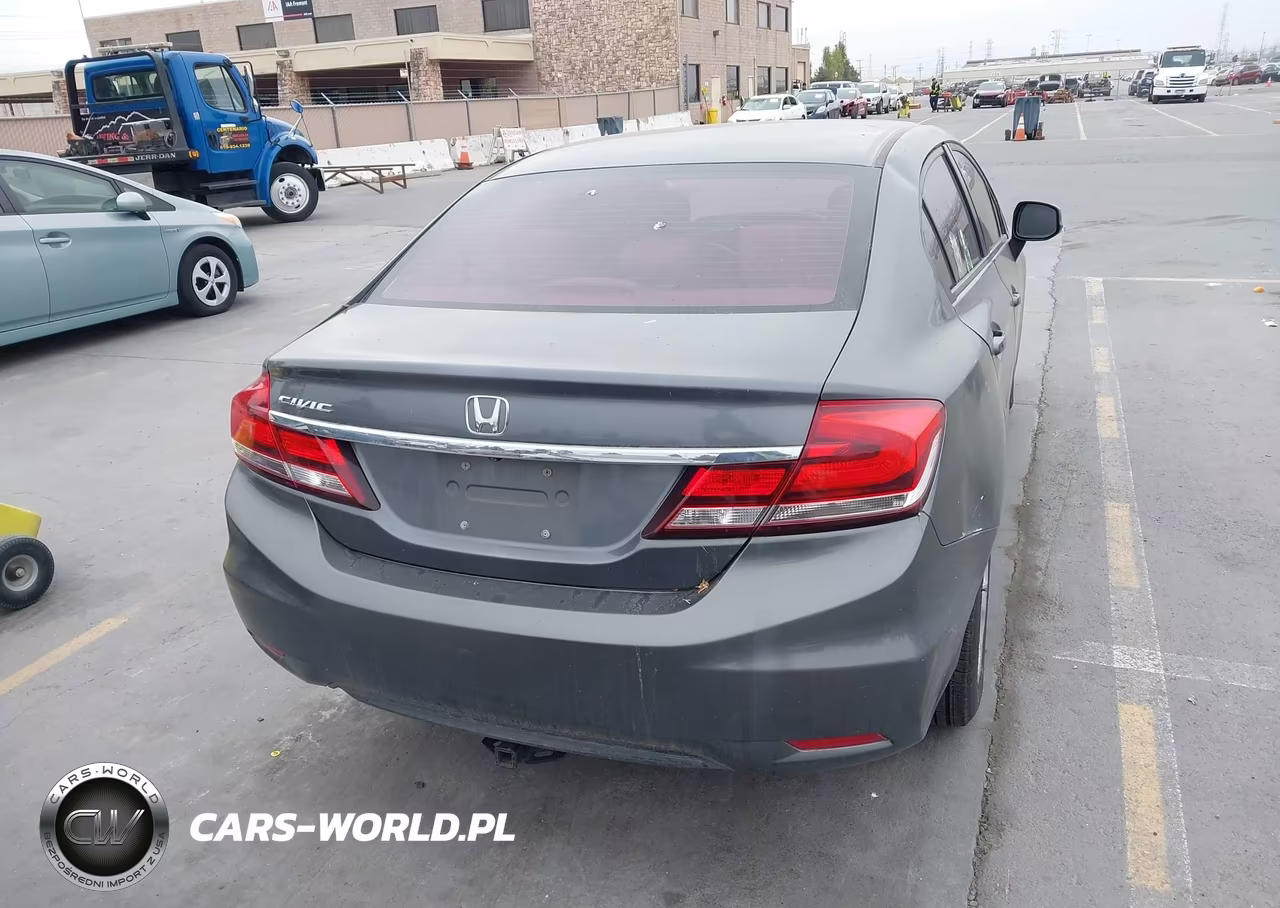 2013 Honda Civic Lx VIN:19XFB2F57DE226360 - 16