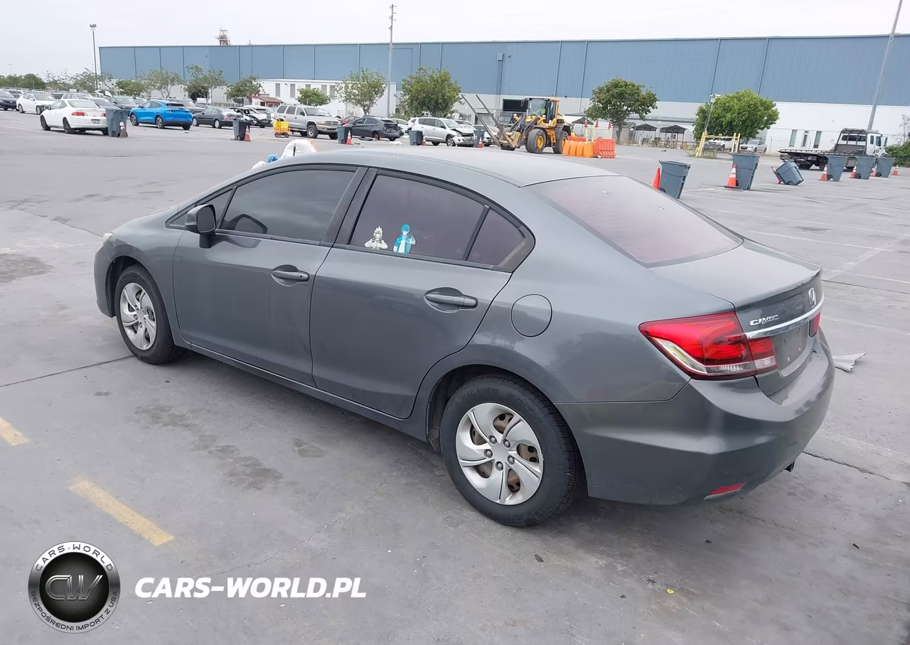2013 Honda Civic Lx VIN:19XFB2F57DE226360 - 3