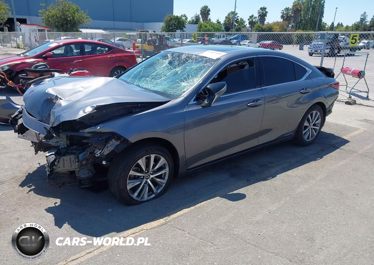 2021 Lexus Es 300H VIN:58ACA1C1XMU005181 - 2