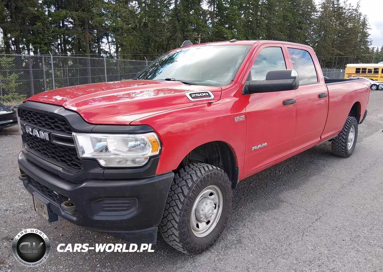 2021 Ram 2500 Tradesman 4X4 8' Box VIN:3C6UR5HJ8MG652178 - 2
