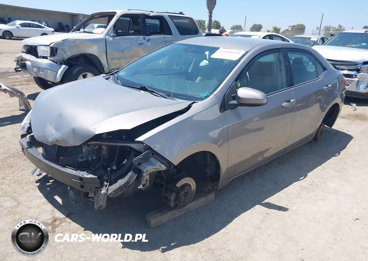 2016 Toyota Corolla Le VIN:2T1BURHE5GC485852 - 2