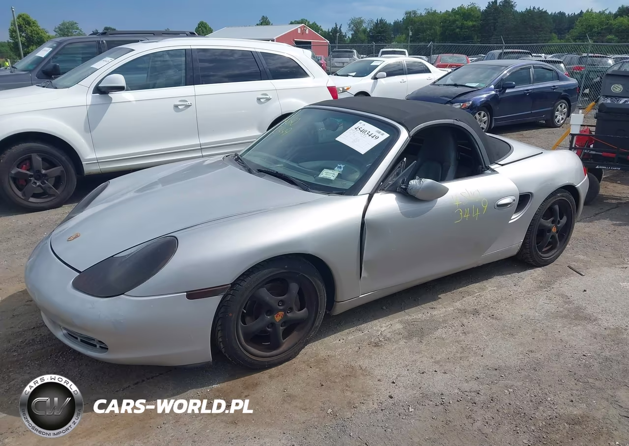 2000 Porsche Boxster VIN:WP0CA2981YU624506 - 2