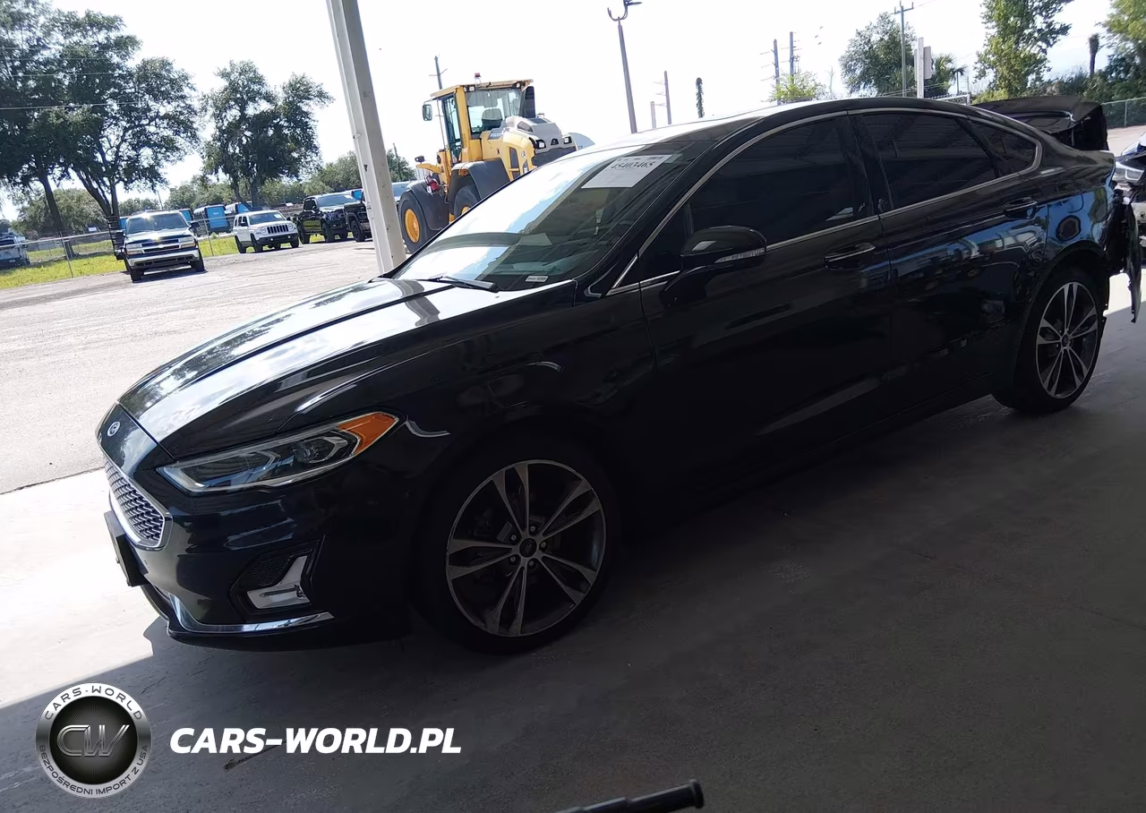 2020 Ford Fusion Titanium VIN:3FA6P0D91LR192327 - 2