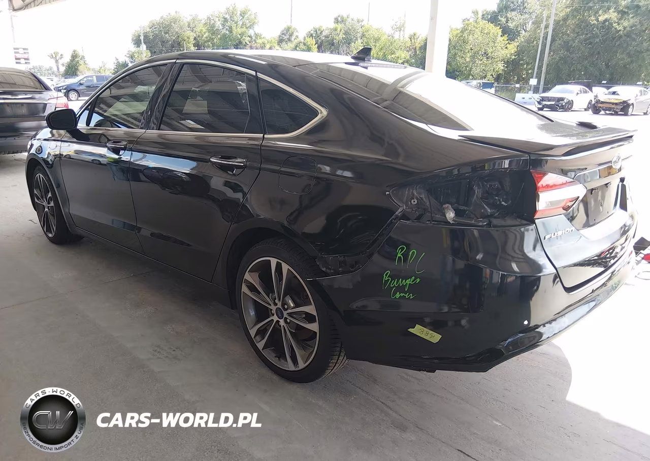 2020 Ford Fusion Titanium VIN:3FA6P0D91LR192327 - 3