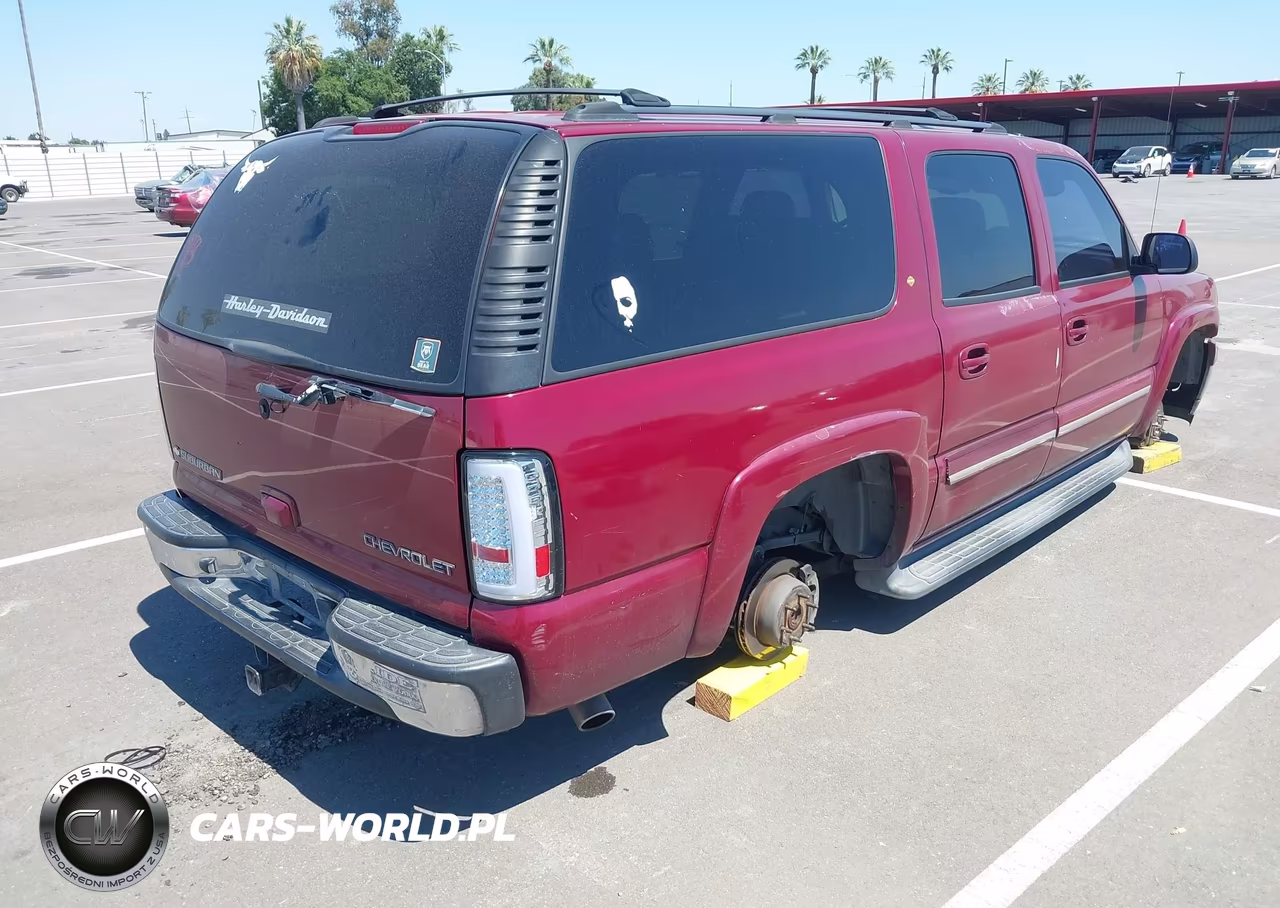 2005 Chevrolet Suburban 1500 Lt VIN:3GNFK16Z85G123801 - 4