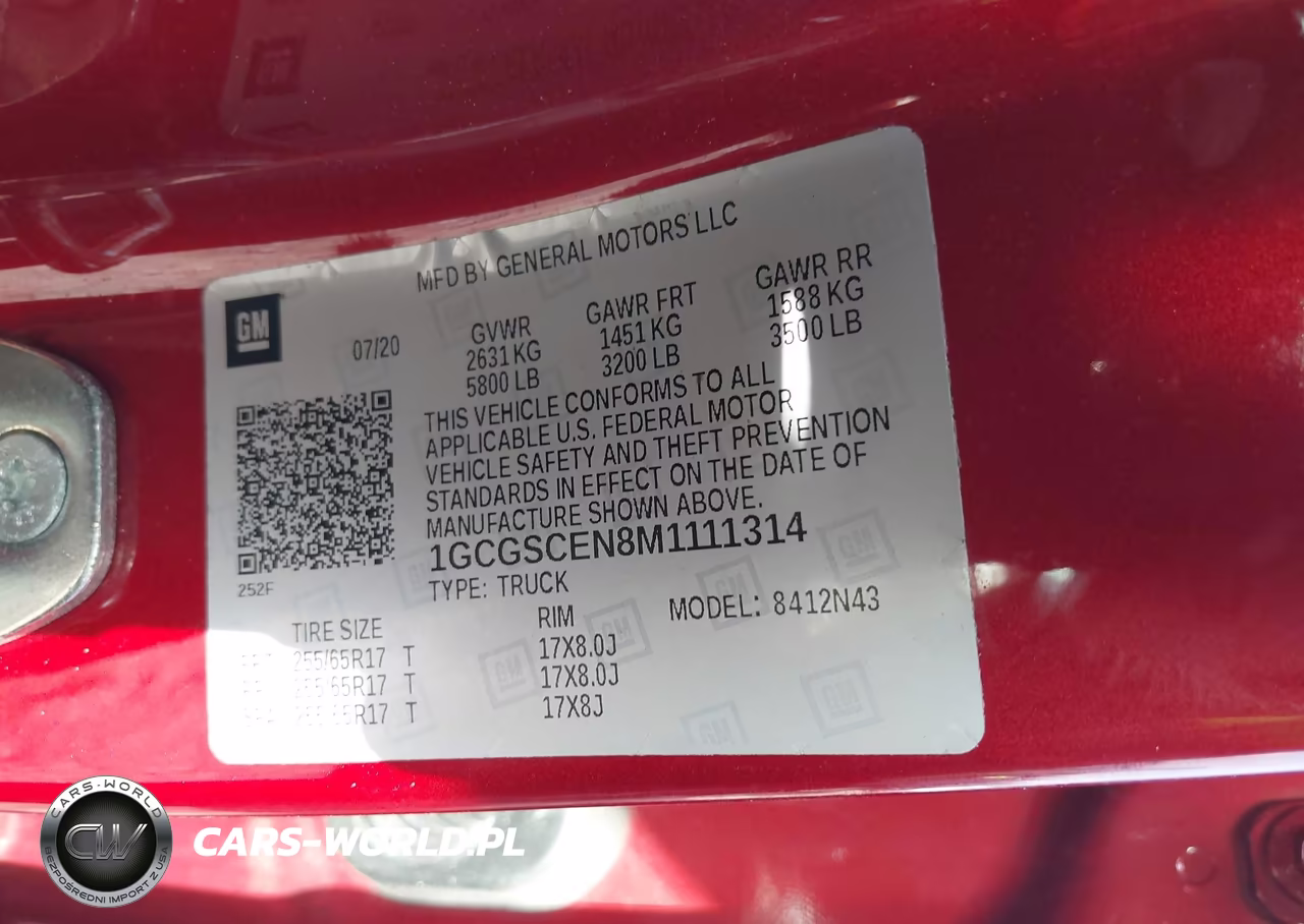 2021 Chevrolet Colorado 2Wd Short Box Lt VIN:1GCGSCEN8M1111314 - 9