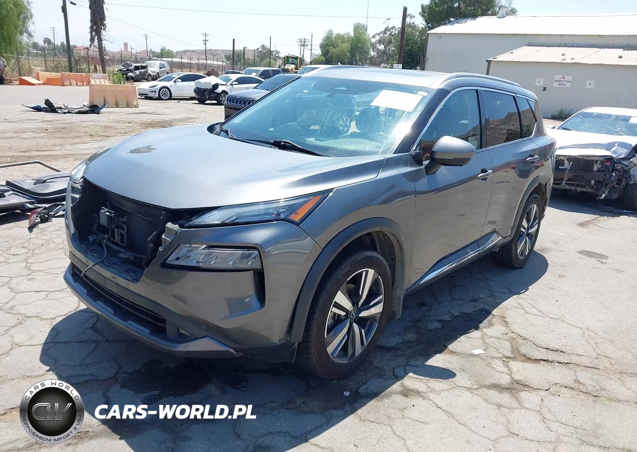 2022 Nissan Rogue Sl Fwd VIN:5N1BT3CA9NC689818 - 2