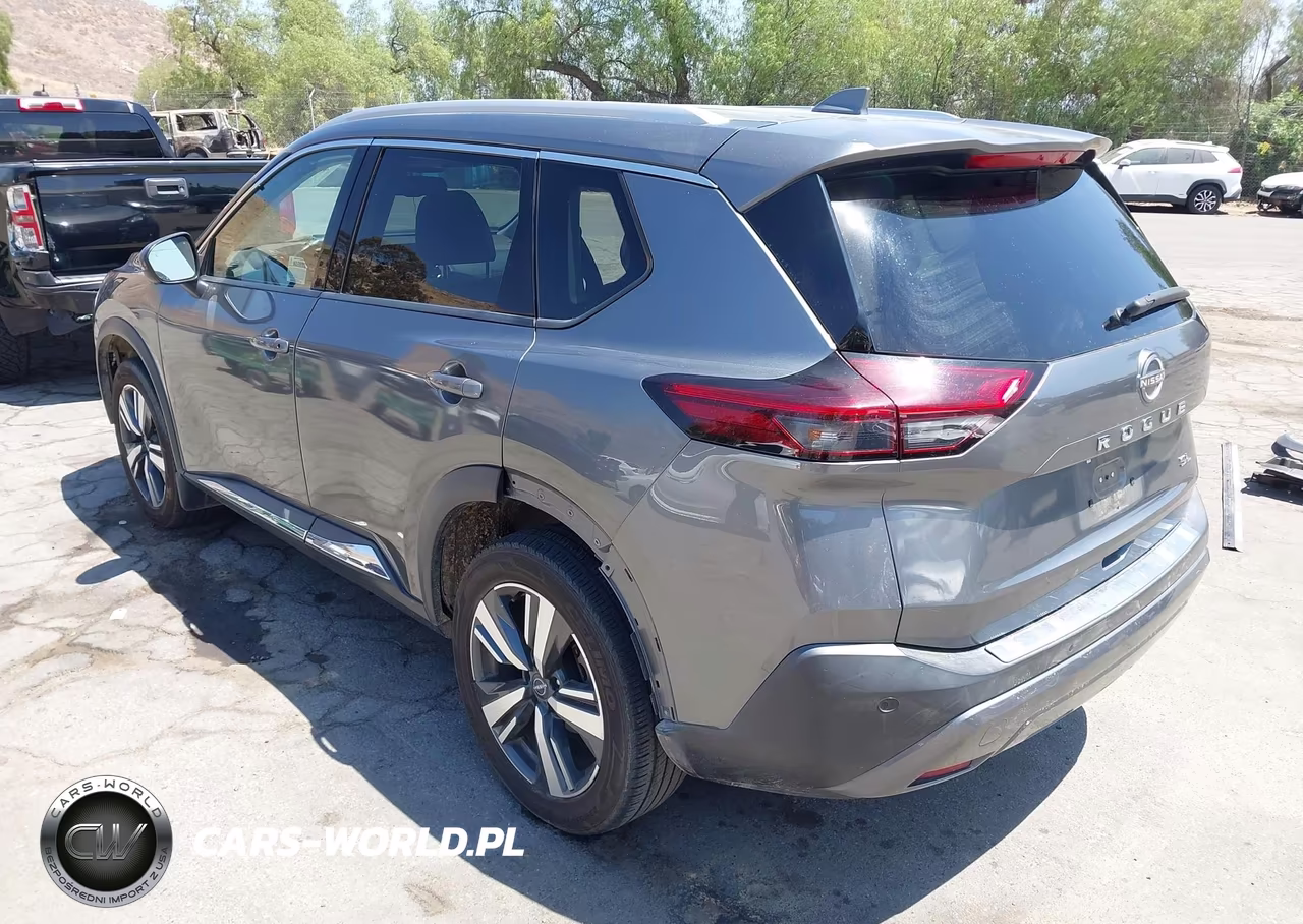 2022 Nissan Rogue Sl Fwd VIN:5N1BT3CA9NC689818 - 3