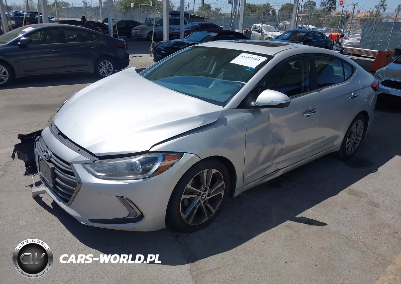 2017 Hyundai Elantra Limited VIN:5NPD84LF8HH065050 - 2
