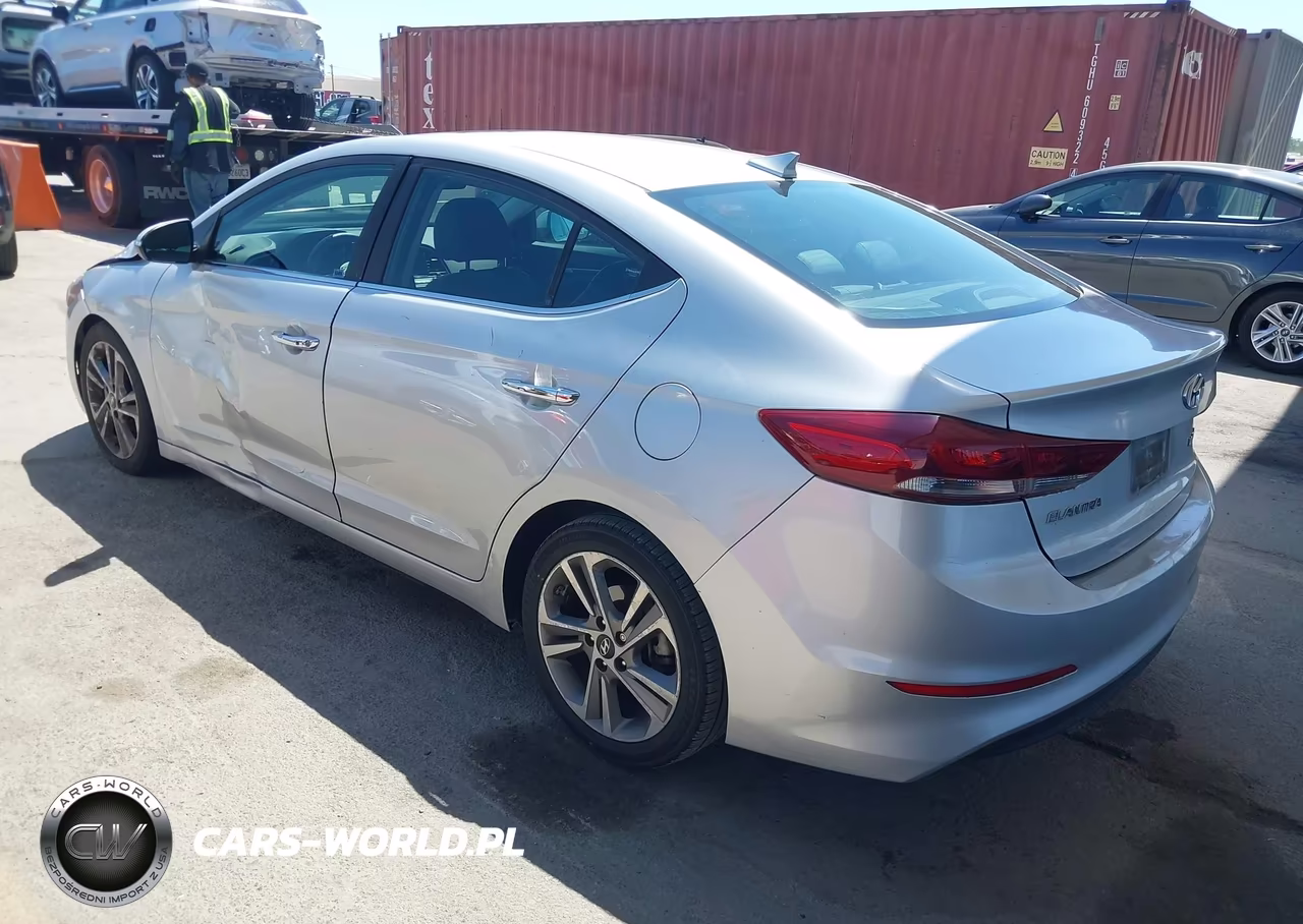 2017 Hyundai Elantra Limited VIN:5NPD84LF8HH065050 - 3