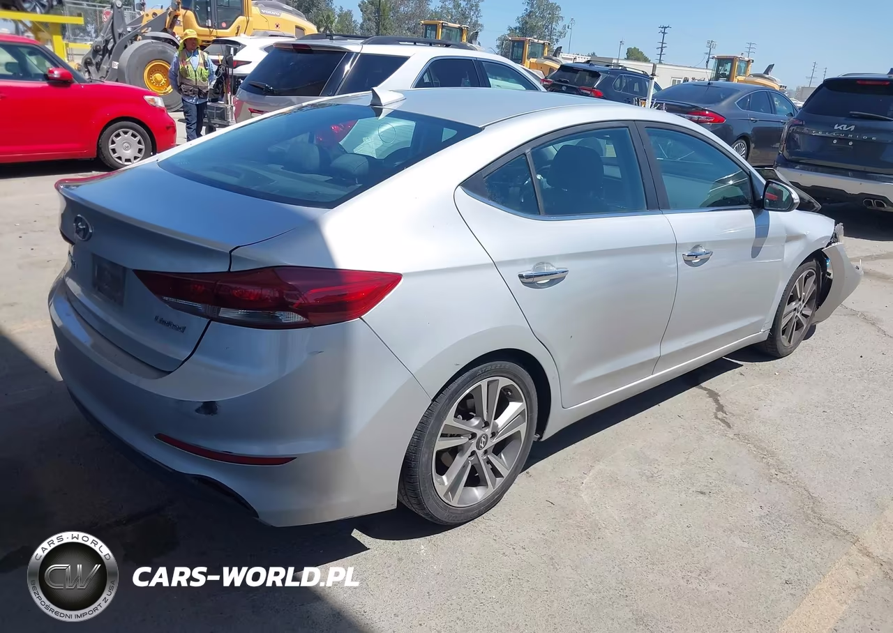2017 Hyundai Elantra Limited VIN:5NPD84LF8HH065050 - 4