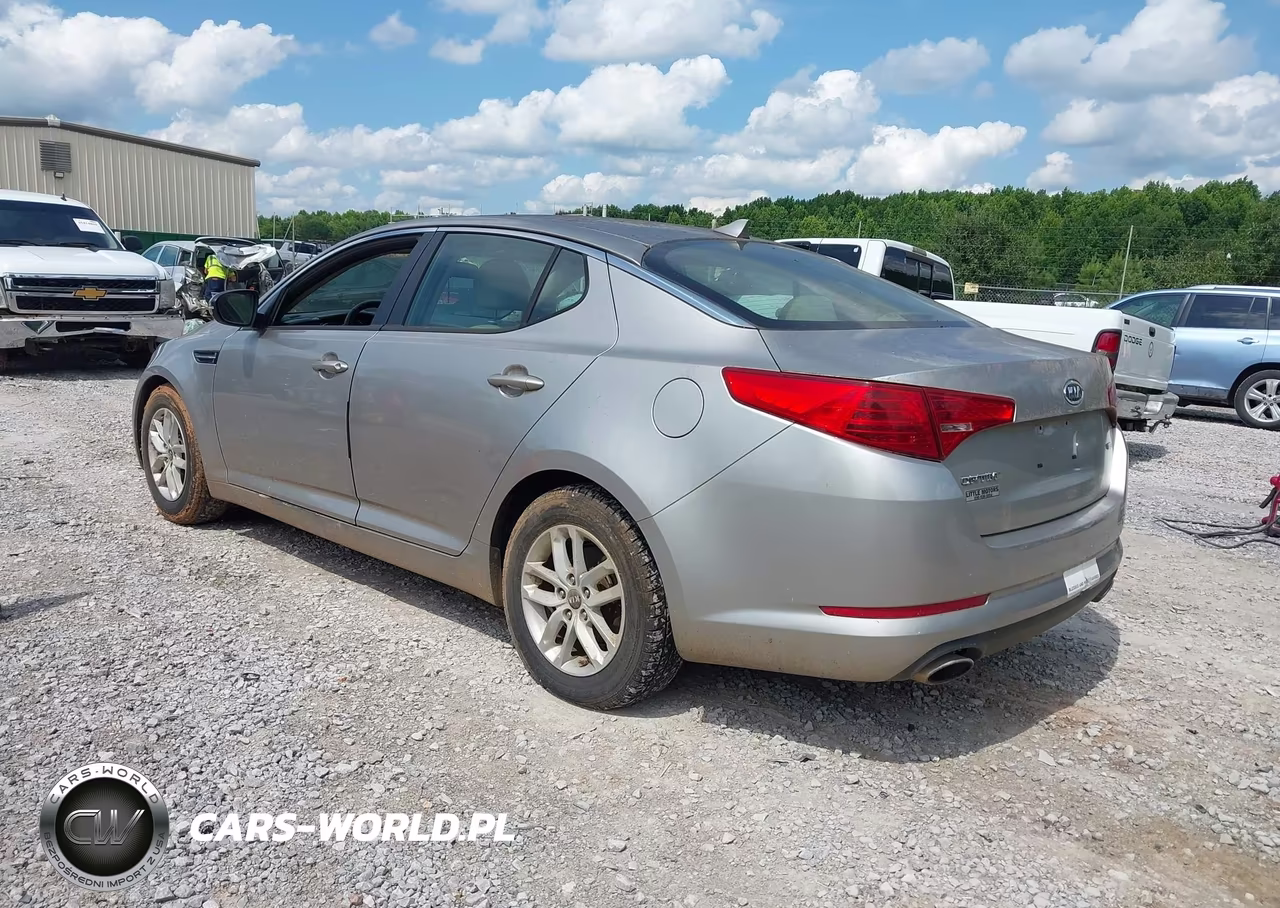 2011 Kia Optima Lx VIN:KNAGM4A72B5077929 - 3