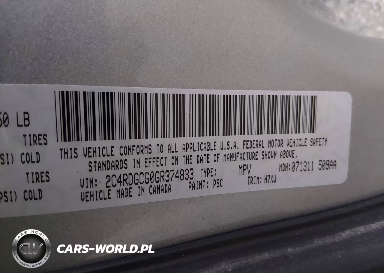 2016 Dodge Grand Caravan Sxt VIN:2C4RDGCG0GR374833 - 9